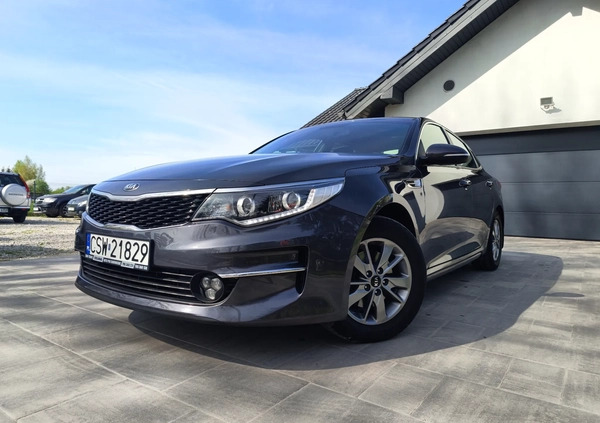 Kia Optima cena 68757 przebieg: 158000, rok produkcji 2018 z Środa Wielkopolska małe 301